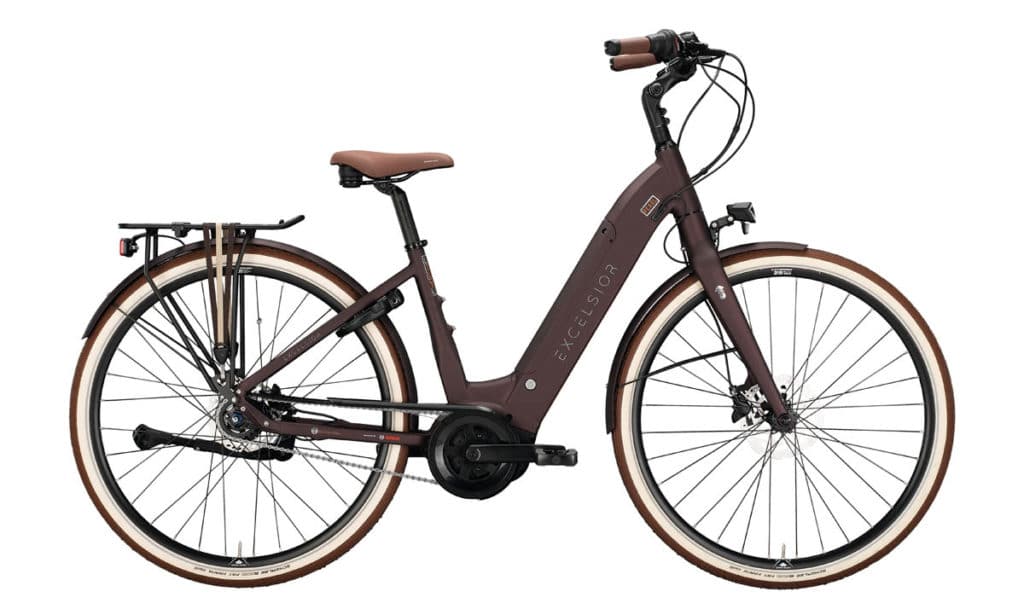 E-Bike Excelsior Pearl 2021 in Aubergine Matt