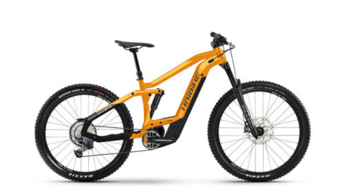 E-Bike ALLMTN 4 2021 in der Farbe Lava Black von Haibike