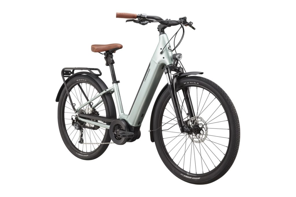 E-Bike Cannondale Adventure Neo der Saison 2021 im Farbton Sage Grey