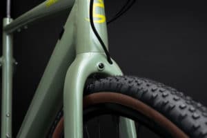 Gabel mit innenverlegten Leitungen am E-Bike Cannondale Topstone Neo SL