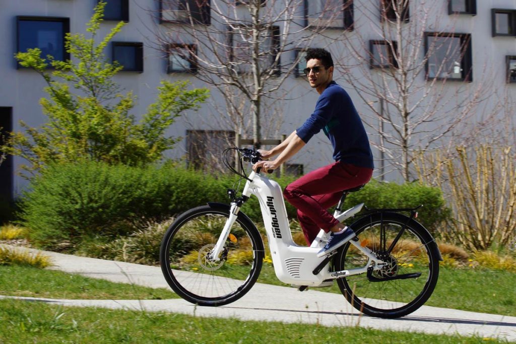 E-Bike Alpha City Rider von Pragma Industries mit Wasserstoffantrieb