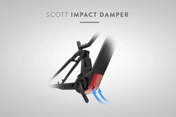 Impact Damper bei E-Bikes von Scott und Contessa