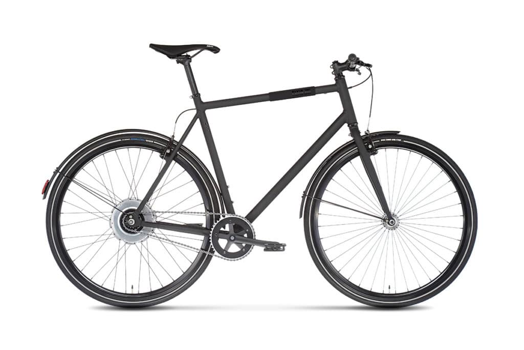 E-Bike Backspin von Fixie Inc. in der Farbe Black