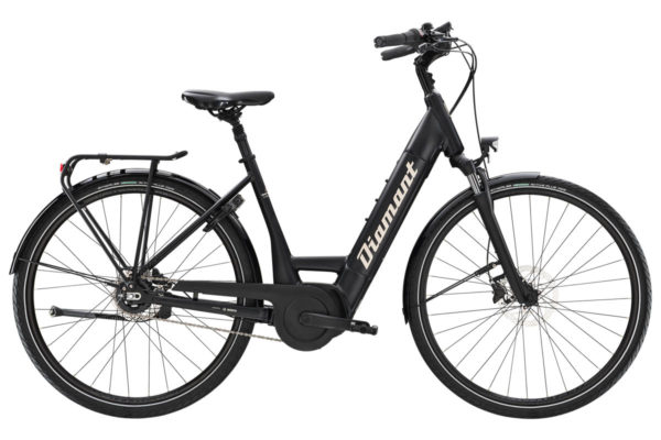 E-Bike Diamant Beryll Deluxe+ 2022 in Schwarz