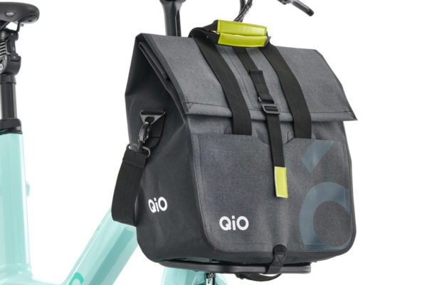 Gepäcktasche Pina für den vorderen Gepäckträger am E-Bike Qio Eins