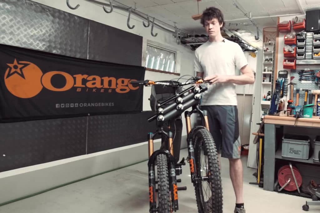 Gelenk des adaptiven Bike Orange Phase AD3