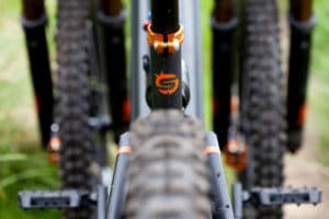 Spurweite des adaptive Bike Orange Phase AD3