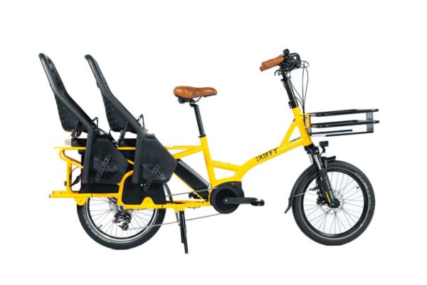 E-Bike Kiffy Capsule MT 2022 mit zwei Kindersitzen