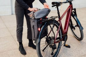 Optionale Gepäckträgertasche für das E-Bike Orbea Kemen