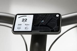 Smartphonehalterung für den Vorbau an den E-Bikes Vanmoof A5 und S5