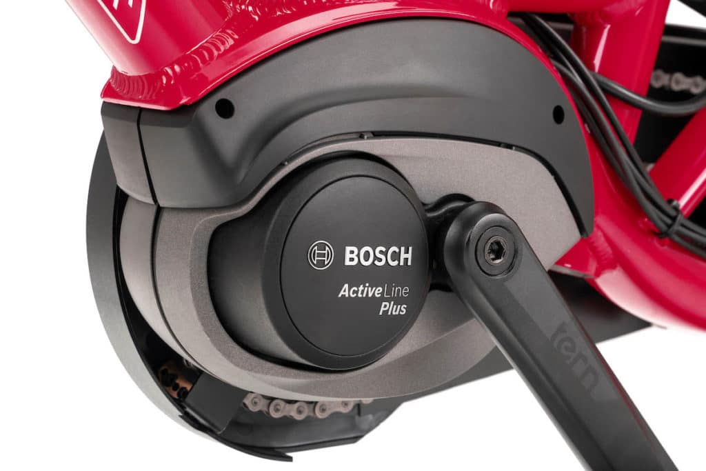 Motor Bosch Active Line Plus am E-Bike Tern NBD P8i