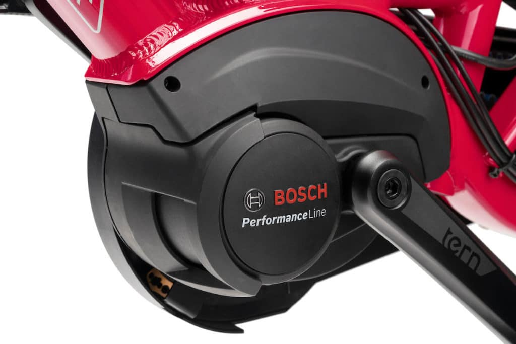 Motor Bosch Performance Line am E-Bike Tern NBD S5i