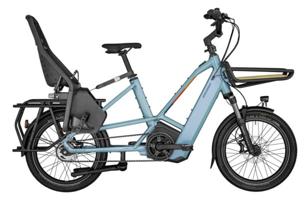 E-Bike Bergamont Hans-E LT für die Saison 2023 mit Kindersitz