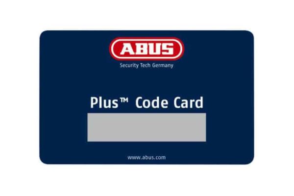 Code Card für Fahrradschlüssel von Abus