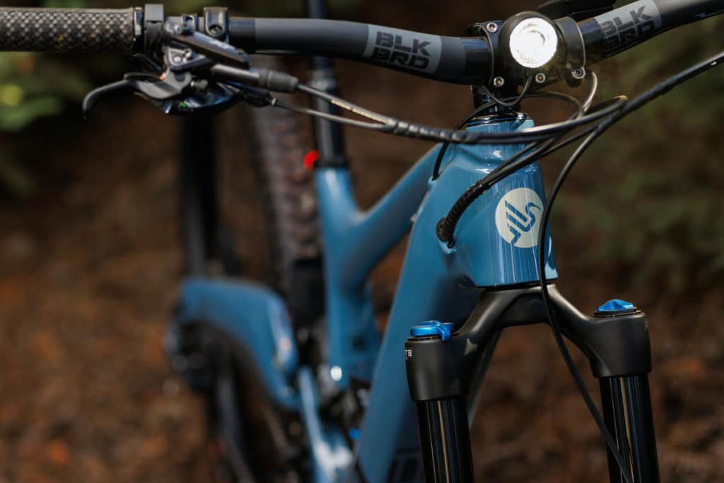 E-Bike Ibis Oso in der Ansicht von vorn