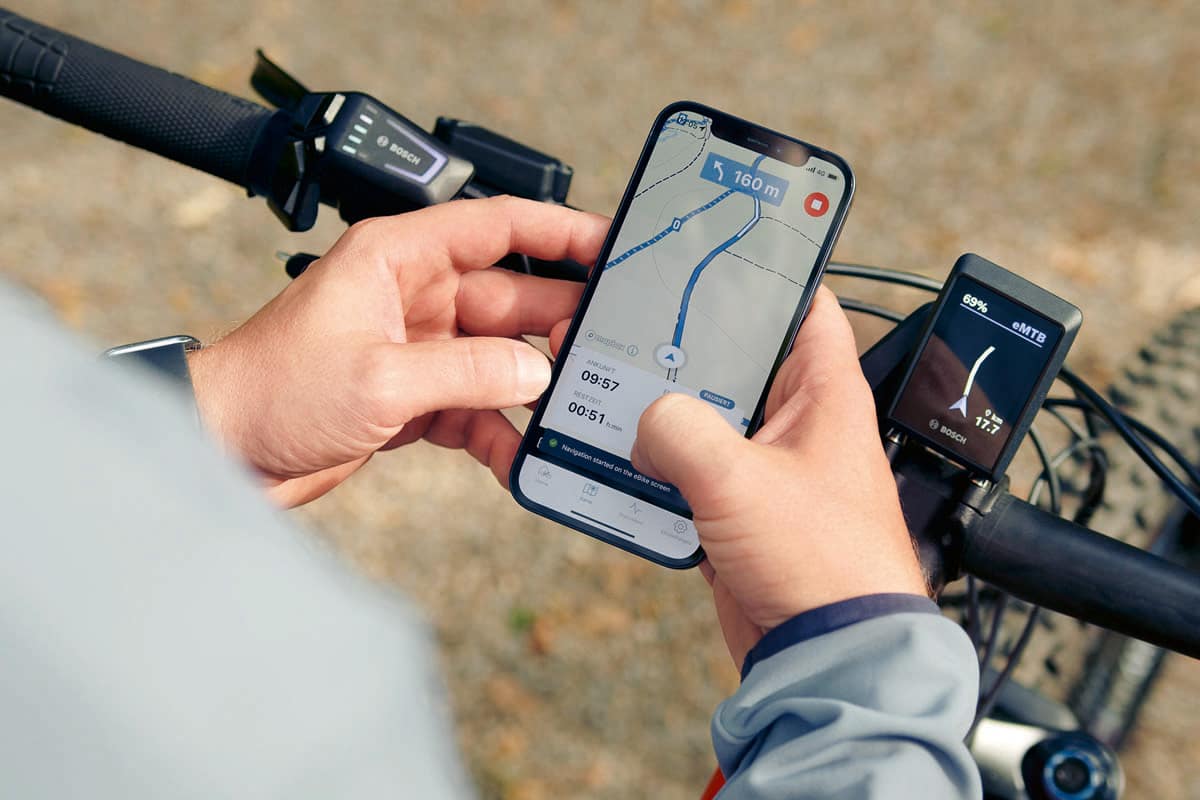 E-Bike-Display Bosch Kiox 300 ab sofort mit Navigationsfunktion