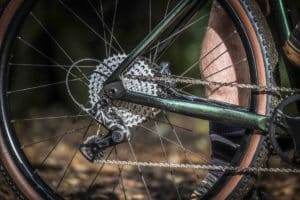 Kettenschaltung Campagnolo Ekar am E-Bike Desiknio X20 Gravel