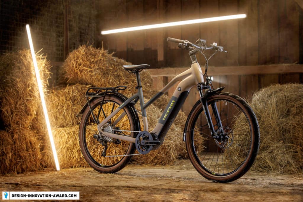 Design & Innovation Award 2023 für das E-Bike Hepha Trekking 7 Performance