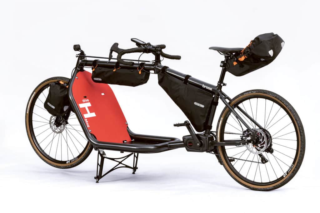 E-Lastenfahrrad Gingko mit Motor Brose H Mag