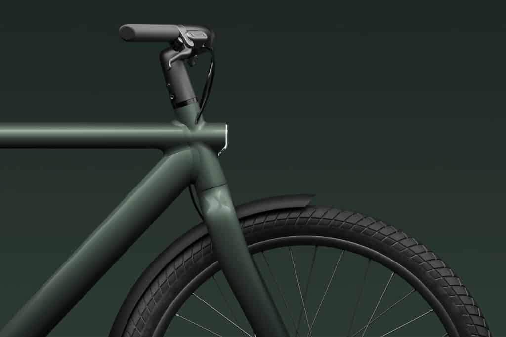 Rahmenfarbe Evergreen für die E-Bikes Vanmoof S4 und X4