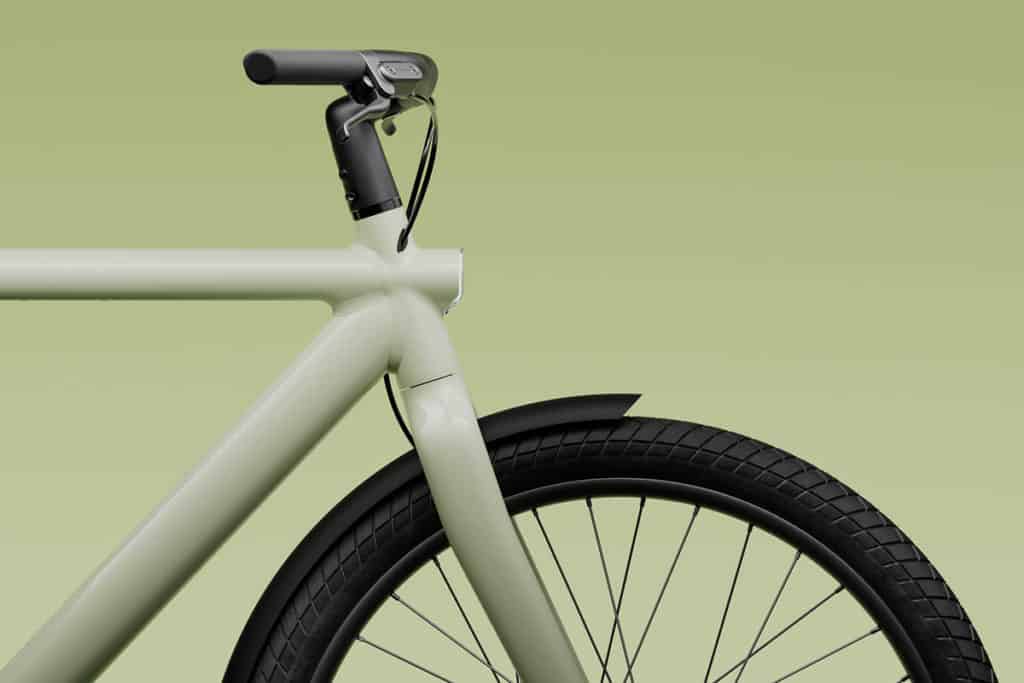 Rahmenfarbe Foam Green für die E-Bikes Vanmoof S4 und X4