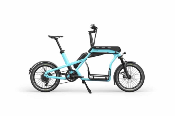 E-Lastenfahrrad Ca Go CS100 in der Farbe Active Mint Blue