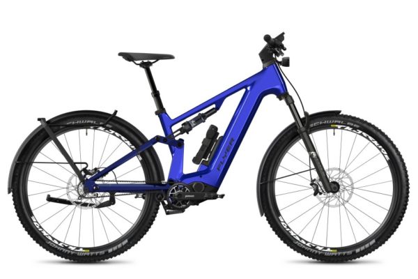 E-Bike Flyer Goroc TR:X für die Saison 2024 in der Farbe Enzian Blue Gloss