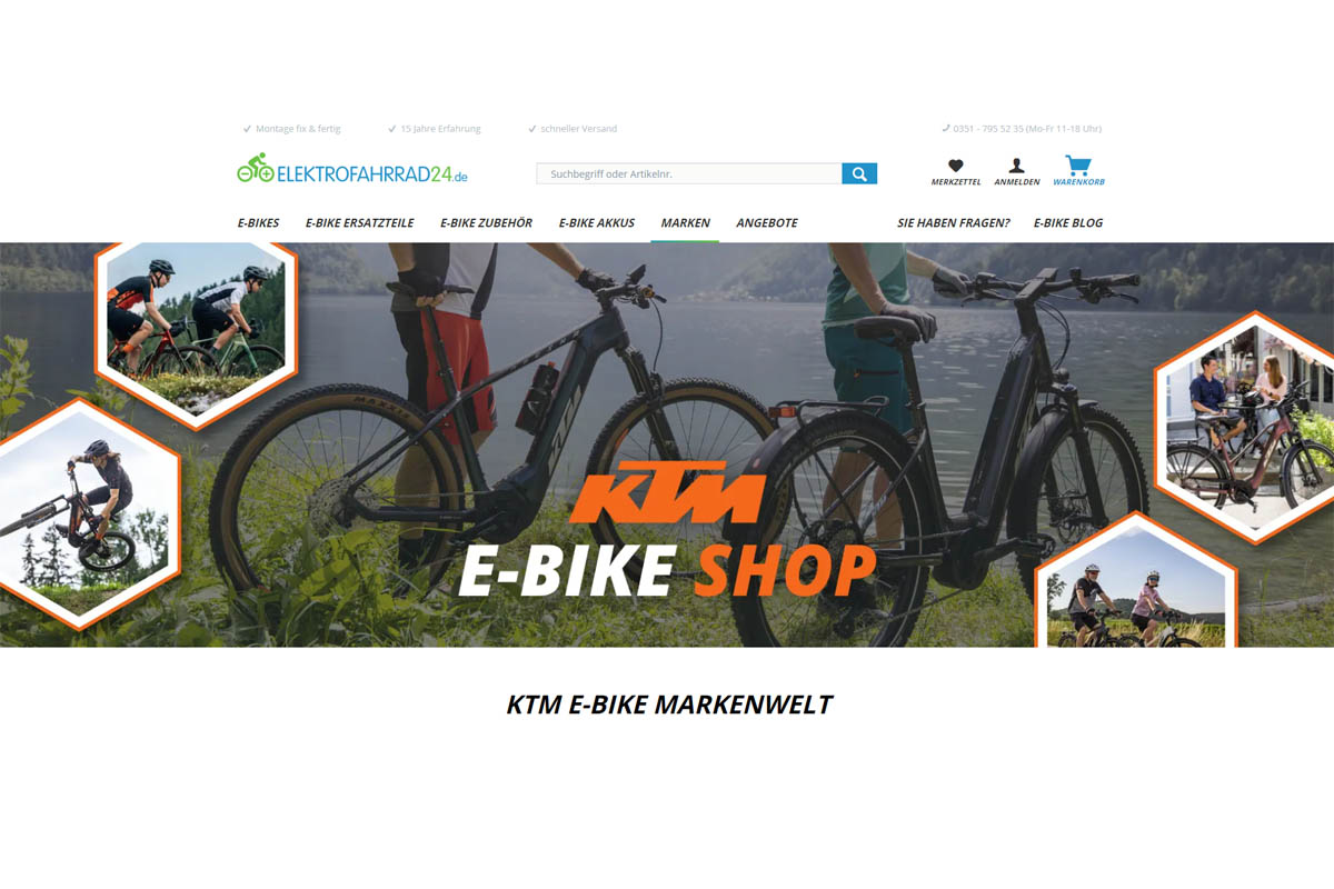Onlineshop  Fahrrad, E-Bike, Zubehör, jetzt kaufen