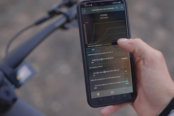 e-Tube App von Shimano für das E-Bike Orbea Rise