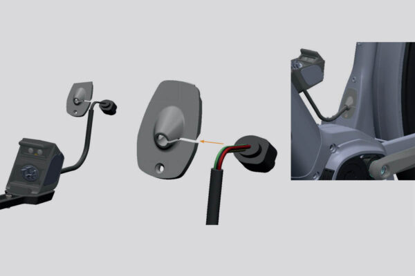 Blindstecker-Ladebuchse für das E-Bike Focus Jarifa2 der Modelljahre 2020 und 2021