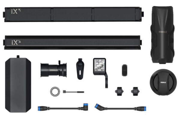 Komponenten des E-Bike-Antriebs Mahle X30