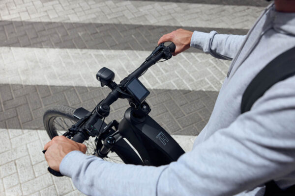 Mit dem E-Bike-Antrieb Shimano EP5 kompatibles Display Shimano SC-EN610