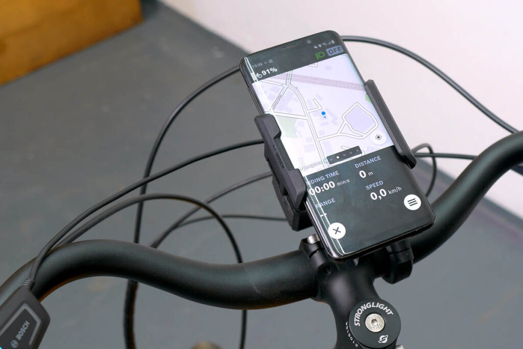 Ride Screen in the Bosch eBike Flow app for ebikes now also in portrait format