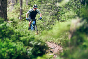 E-Mountainbike mit Antriebssystem ZF Bike Eco System