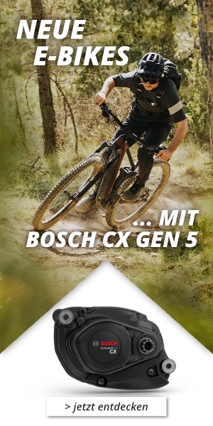 Neue E-Bikes mit Bosch Perf. CX Gen.5