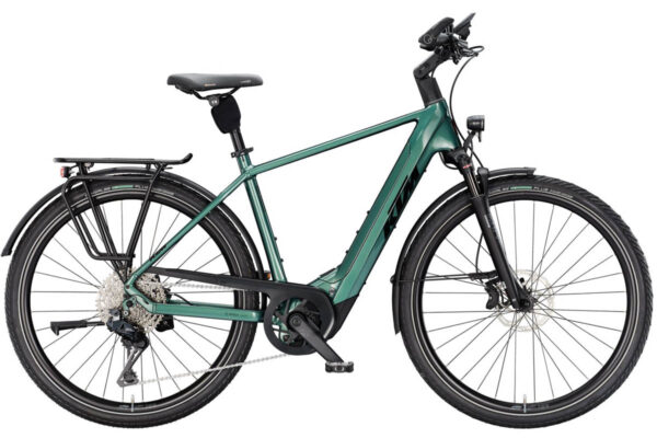 E-Bike KTM Macina Style 820 in der Farbe Oxygen Green für die Saison 2025