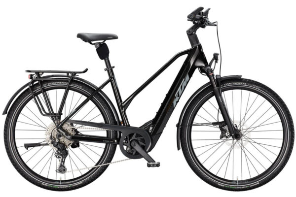 E-Bike KTM Macina Style 830 in der Farbe Diamond Black für die Saison 2025