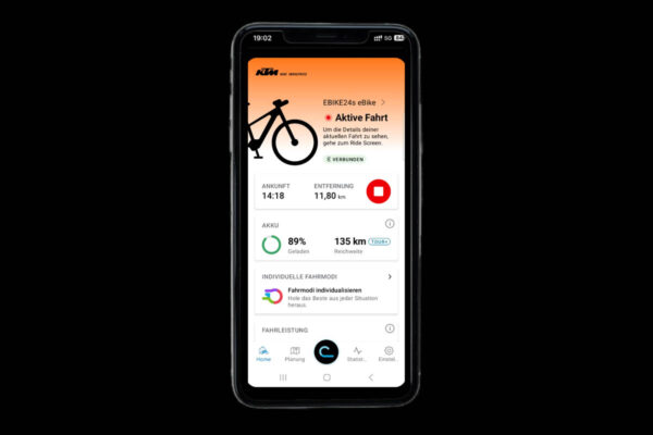 Update 1.24 für Bosch eBike Flow App bringt neuen Button für den Ride Screen