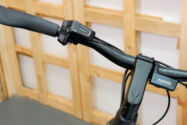 Erfolgreich montiertes Display Bosch Purion 400 an einem E-Bike mit Bosch Smart System