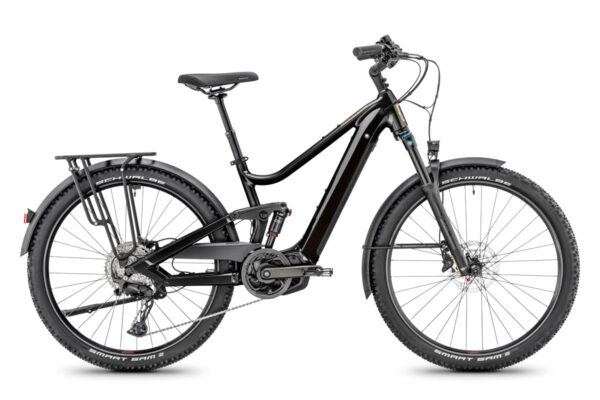 E-Bike Moustache Samedi 27 Xroad FS 4 für die Saison 2025 in der Farbe Black Glossy