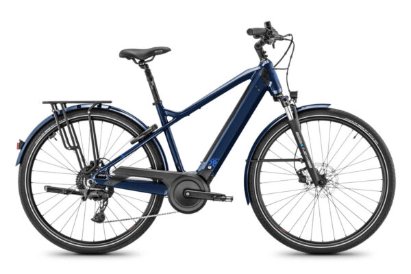 E-Bike Moustache Samedi 28.2 für die Saison 2025 in der Farbe Deep Blue Glossy