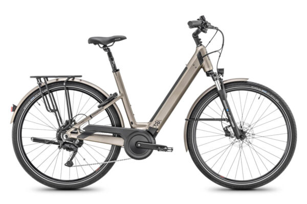 E-Bike Moustache Samedi 28.2 Open für die Saison 2025 in der Farbe Titanium Mat