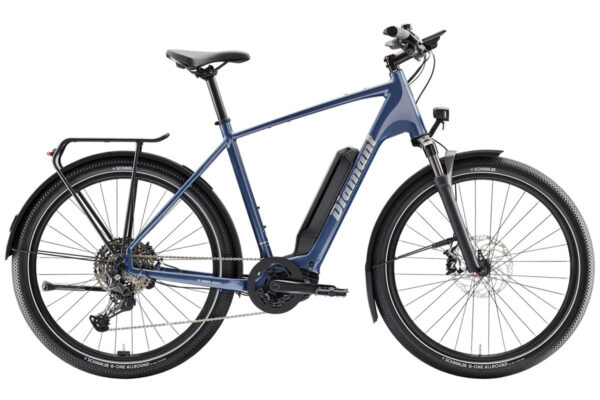 E-Bike Diamant Zing Trip Plus 2025 mit Diamantrahmen in der Farbe Vergissmeinnichtblau Metallic