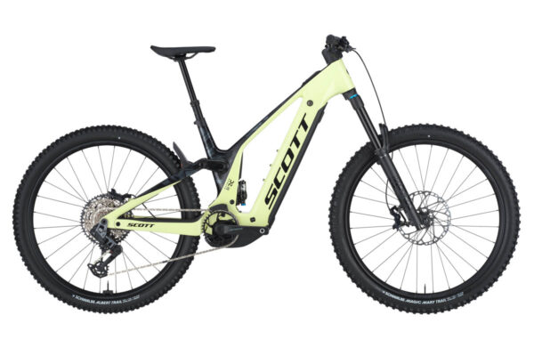 E-Bike Scott Patron ST eRide 900 RC für die Saison 2025 in der Farbe Luminary Green/Swirly Black