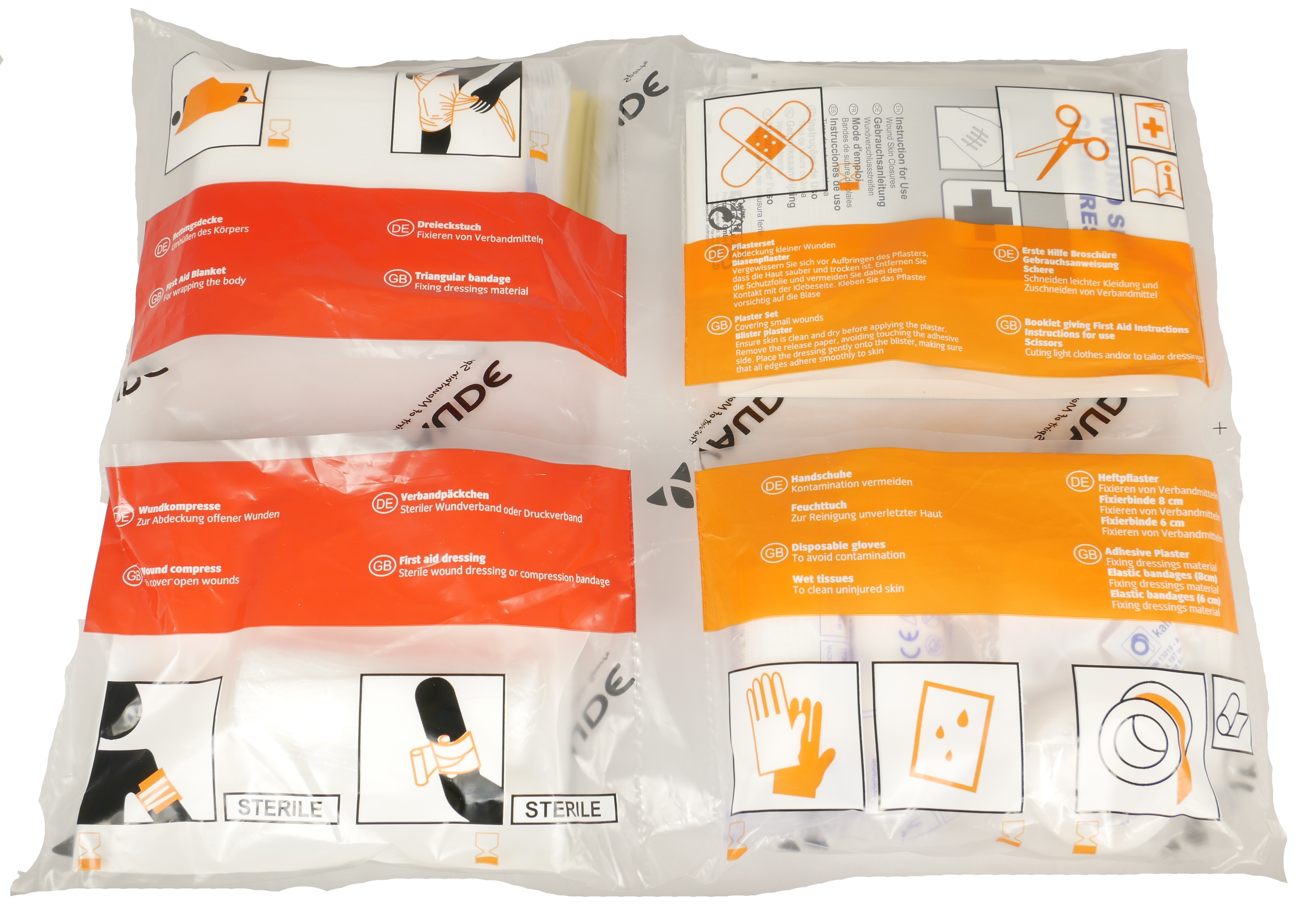 VAUDE First Aid Kit M Erste Hilfe Set mars red im Online Shop von